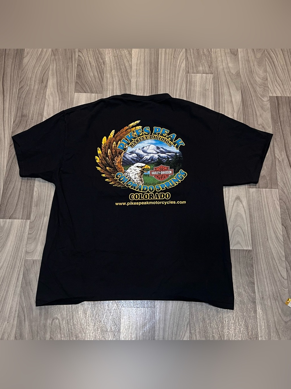 SIZE XL HARLEY DAVIDSON PIKES PEAK COLORADO SPRINGS SHIRT